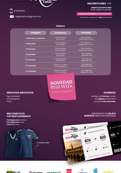Cartel del torneo